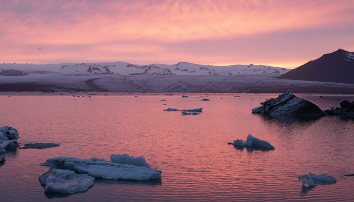 Jökulsárlón In Vibrant Colors Jökulsárlón In Vibrant Colors