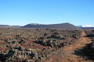 Hverfell tephra cone 