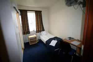Single room with private bathroom