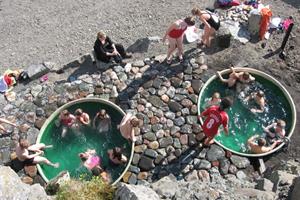Geothermal hot pools
