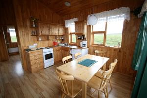 Kitchen and dining area