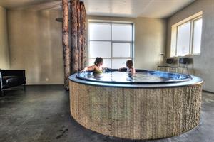 Indoor hot tub