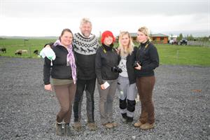 Owner and staff of Sólhestar