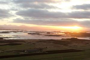 Sunset at Vogur