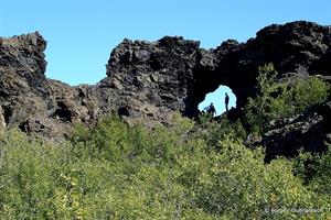 Dimmuborgir lava fields, North Iceland