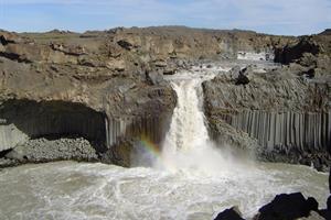 Aldeyjarfoss Waterfall