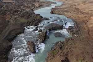 Hrafnabjargafoss Waterfall