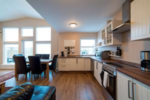 Kitchen in the 6 person cottage