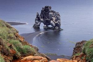Hvítserkur, a unique rock stacks instrument by Vatnsnes Peninsula