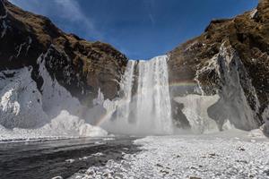 Skógafoss Waterfall