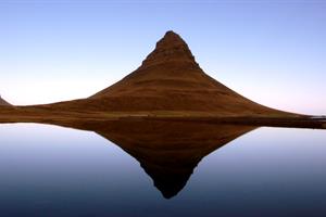 Mt. Kirkjufell by Grundarfjörður