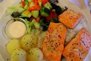 Delicious dinner