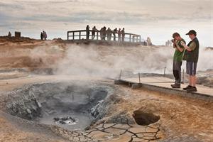 Námaskarð geothermal area, North Iceland.