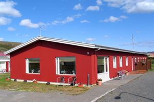 Accommodation in three buildings in Reykjahlíð by Lake Mývatn