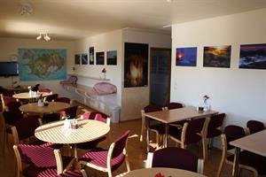 Photography exhibition in the dining room
