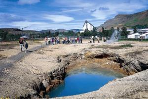 Geothermal park in Hveragerði
