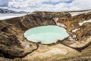 Víti Crater Lake in Askja