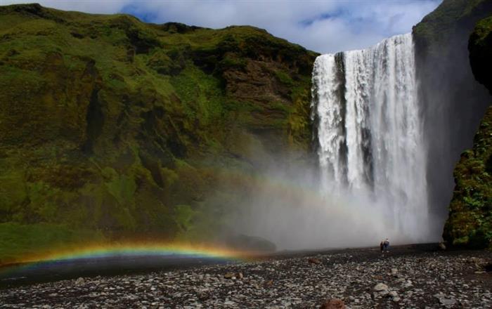 Skógafoss Waterfall by Hotel Skógafoss Skógafoss Waterfall by Hotel Skógafoss