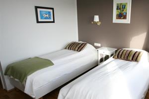 Twin room with private bathroom