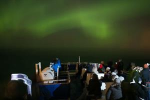 Northern Lights by Boat